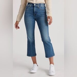 LUCKY BRAND High Rise Cropped Jean, Sz 8